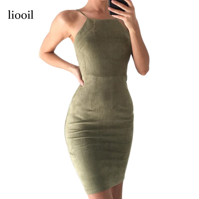 suede jurk mouwloos suede jurk mouwloos