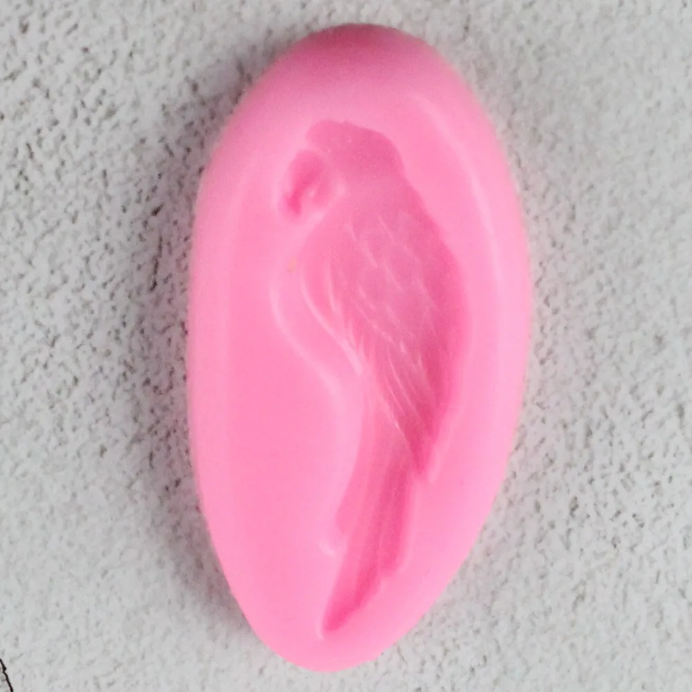 Симпатичная силиконовая форма в виде попугая птицы помадки для кухни выпечки