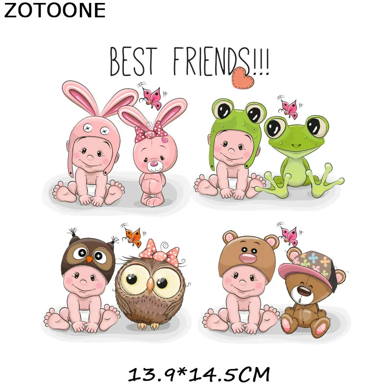 932 ZOTOONE набор кистей с ручкой в форме единорога полосы железа на передачу патчи на одежду Diy патч теплопередача для одежды для футболок девушка наклейка I - Цвет: 932