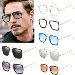 2019 Модные Мужские солнечные очки больших размеров женские брендовые дизайнерские солнцезащитные очки с двойным лучом винтажная