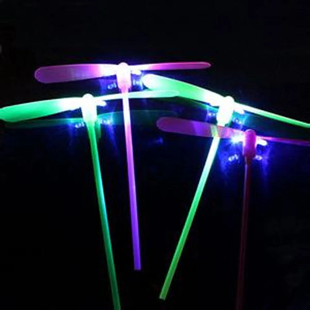 Светодиодный мерцающий свет стрекоза свечение вечерние игрушки подарки для детей анти-для веселья, против стресса игрушки для взрослых детей Новинка Забавные игрушки Цвет в случайном порядке
