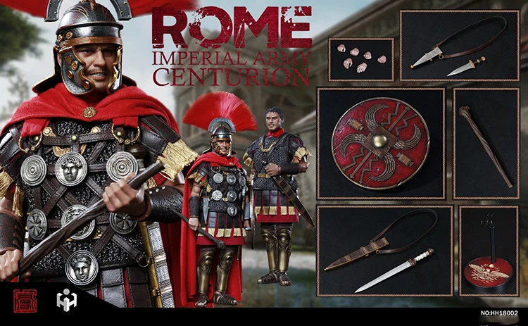 HH18002 1/6 Scale Rome Imperial Army Centurion Action Figure Whole Set Model for Fans Collection cosplay Gifts In Stock