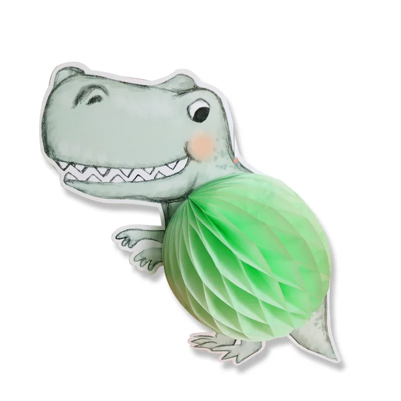 

Dinosaur Jungle Party Paper Lantern Honeycomb Ball Happy Birthday Banner Baby Shower Birthday Kids Adult Party Decoration Favors