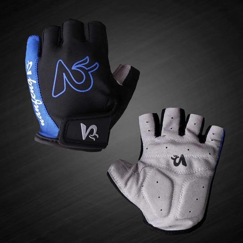 Лидер продаж велосипедные перчатки красные синие черные серые с полупальцами