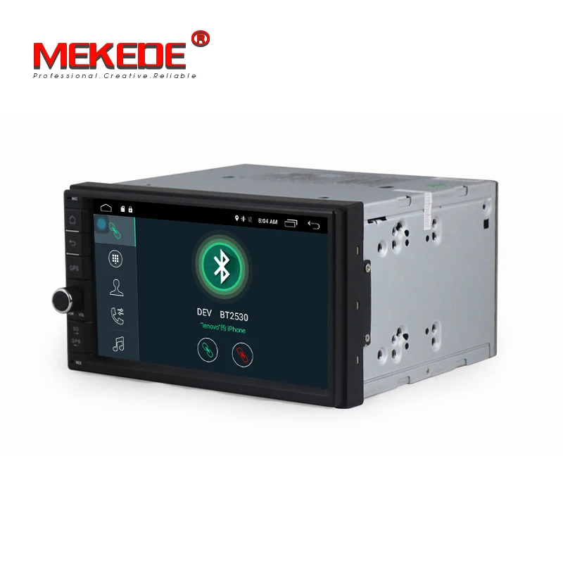 Top HD 1024X600 Android 7.1 Quad Core 16GB Flash Universal Double 2 din 2Din Car dvd player Stereo GPS Navigation Radio DDR3 4G Wifi 3