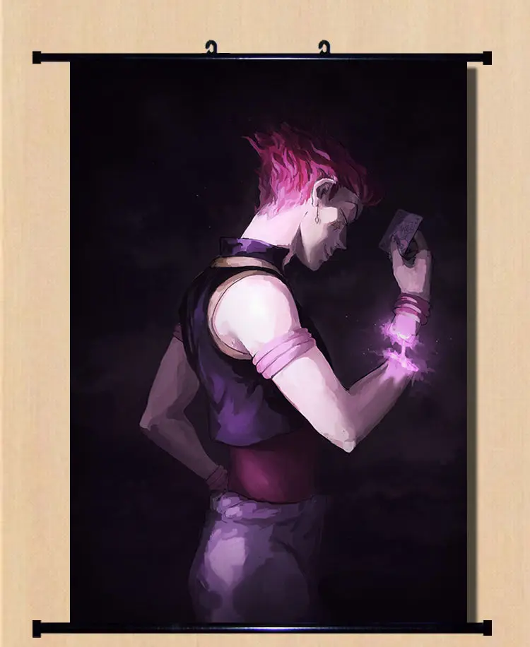 Аниме Hunter X Hisoka домашний декор плакат настенный прокрутка | Дом и сад