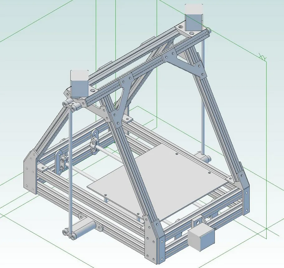 Reprap MendelMax1.5 набор печатных частей 3d принтер Mendelmax 1,5 комплект пластиковых деталей