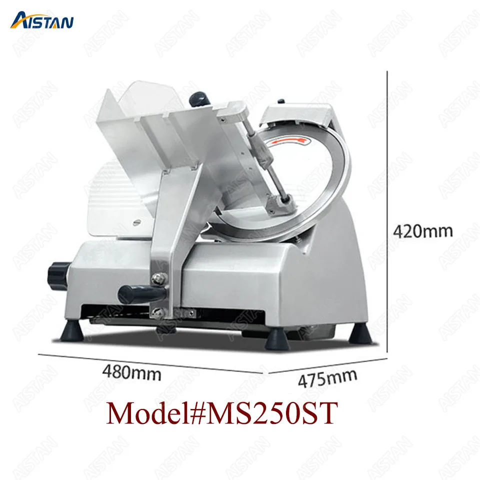 MS300ST Electric Semi-automatic commercial meat slicer/meat cutter machine for restaurant