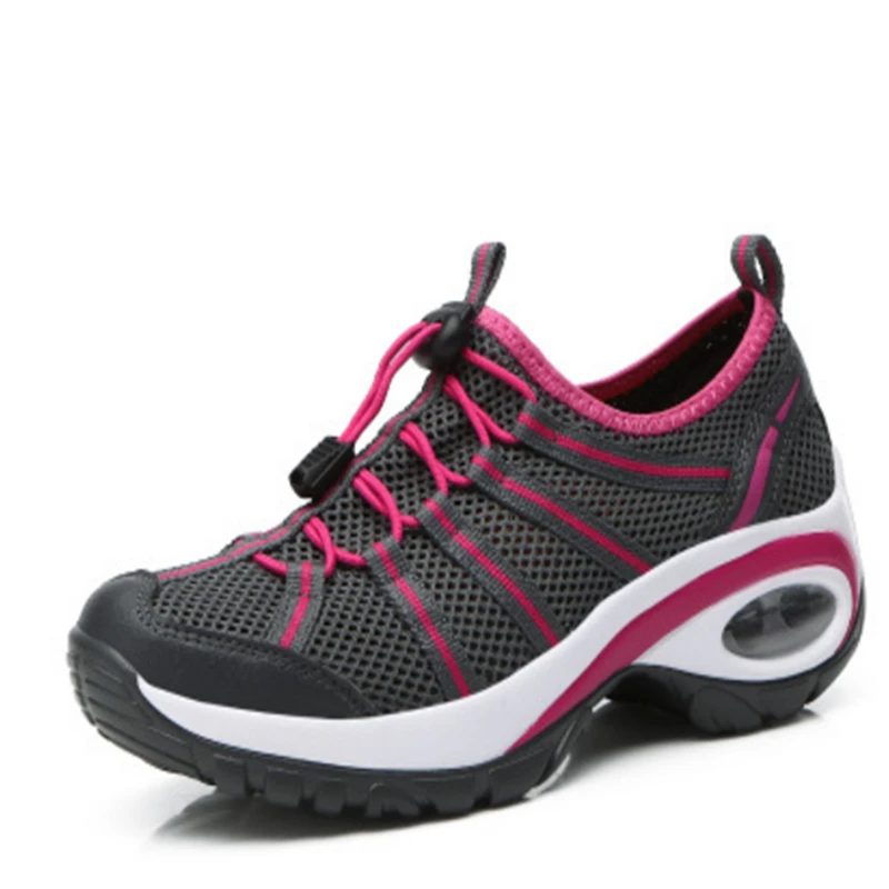 

2018 Summer Breathable mesh Jogging Walking Sport Shoes woman Sneakers shoes women Outdoor Air cushion Running shoes for women