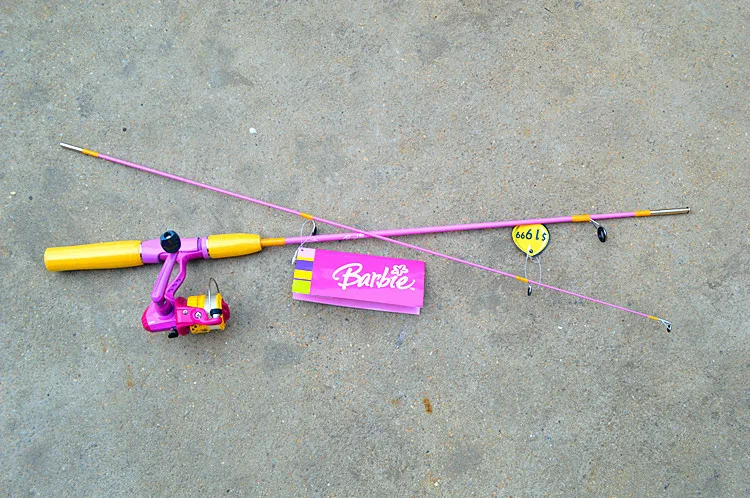 Image result for barbie spinning rod