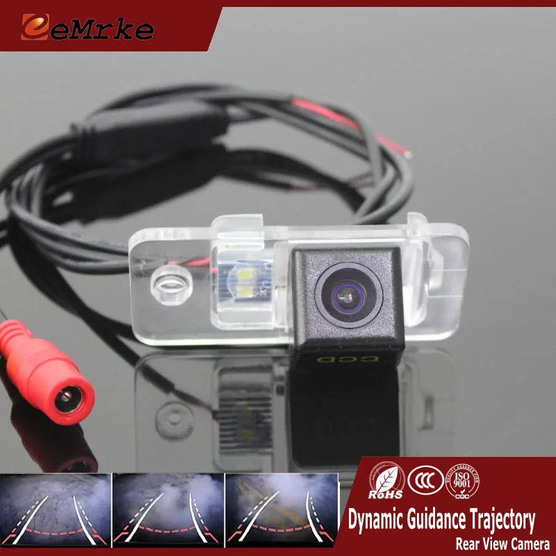 

EEMRKE CCD Car Rear-view Parking Reverse Camera for Audi A4 2000-2008 Tracks Camera With Dynamic Guidance Trajectory