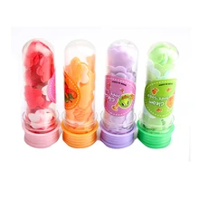 Protable Bath Body Soap Flower Petal Soaps Bottles Wedding Gift 88