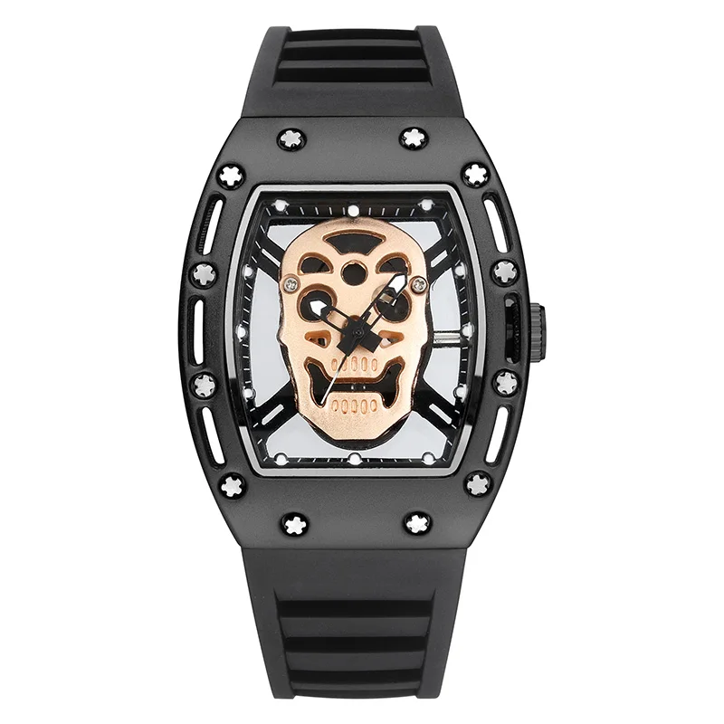 KIMSDUN мужские модные тренды Кварцевые Популярные Классические деловые военные часы с силиконовым ремешком Relogio Montre Femme наручные часы Masculino - Цвет: K-503-3