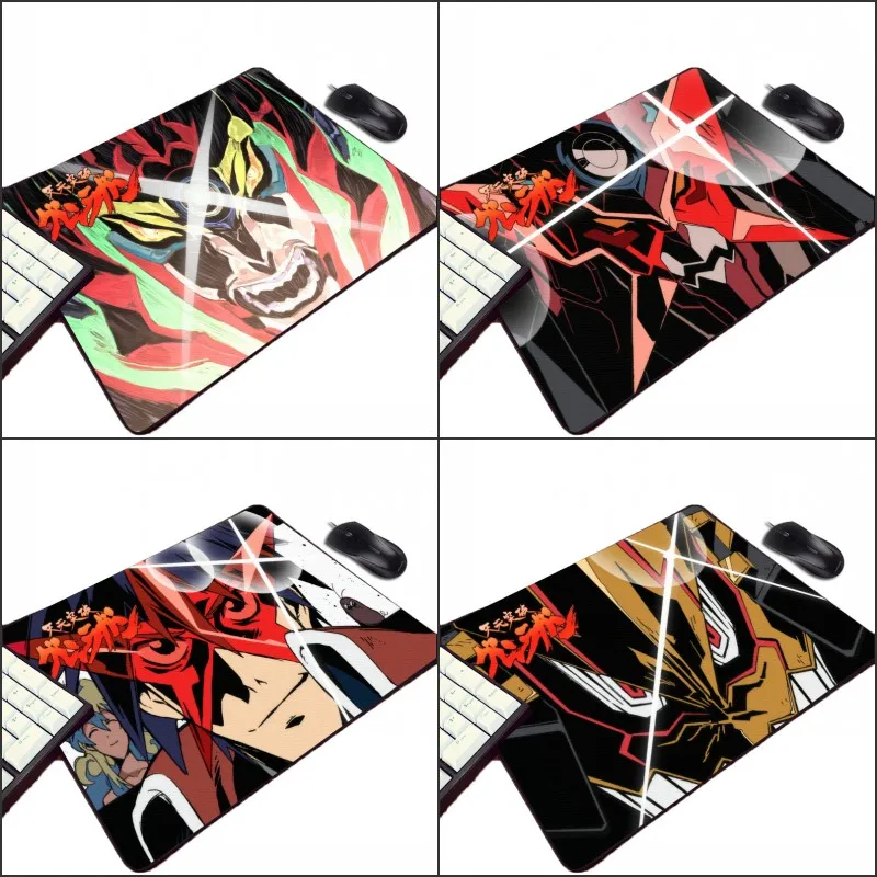 

Mairuige Creative Diy Anime Comic Tengen Toppa Gurren Lagann Pattern Pc Computer Mouse Pad Mech Funny Table Mousepad Keyboard