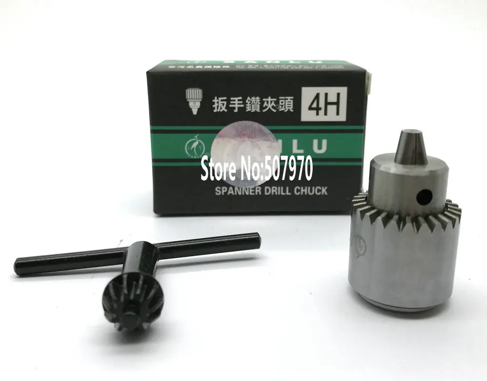 

Drill Machine Parts SANLU JTO Spanner Drill Chuck with Key Type 0-3.0mm for EDM Drilling Machine