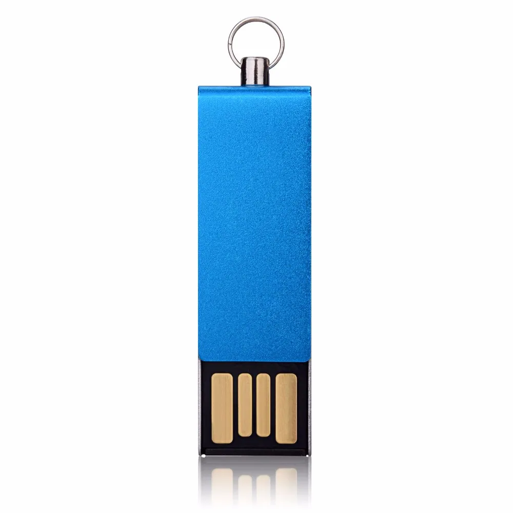 Small USB Drives 128GB Pen drive 64GB Mini Metal Key Ring USB Flash