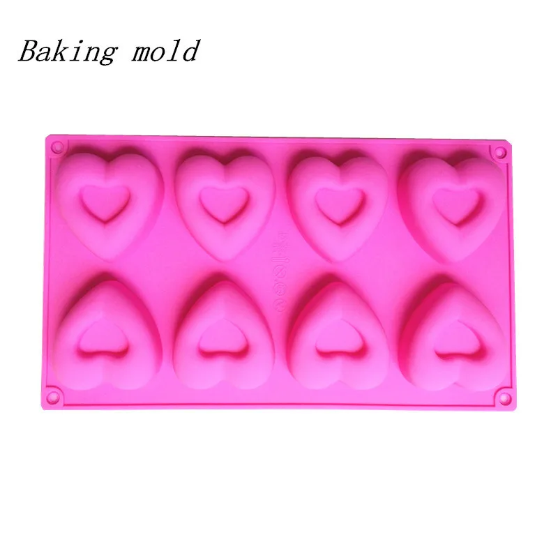 Wholesale Silicone mold B021 Love Doughnuts shape Chocolate mold ...