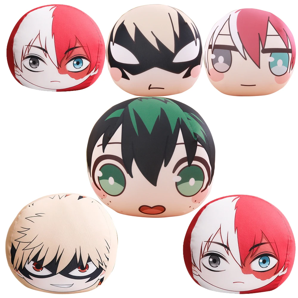 Anime My Hero Academia pillow Soft Stuffed Plush toys My Hero Pillows Plush Doll Toys For Children Christmas Pillow Gifts