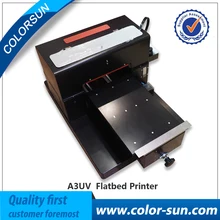 High Quality A3 UV Flatbed Printer for Phone Case, Pad case Printer on hot selling