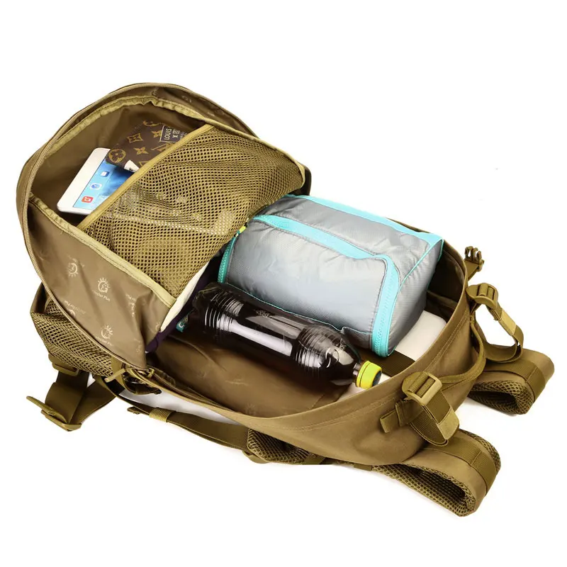 Протектор Плюс 40л Открытый камуфляж военный тактический рюкзак рюкзаки спортивная сумка для ноутбука для кемпинга Пешие прогулки охотничьи сумки