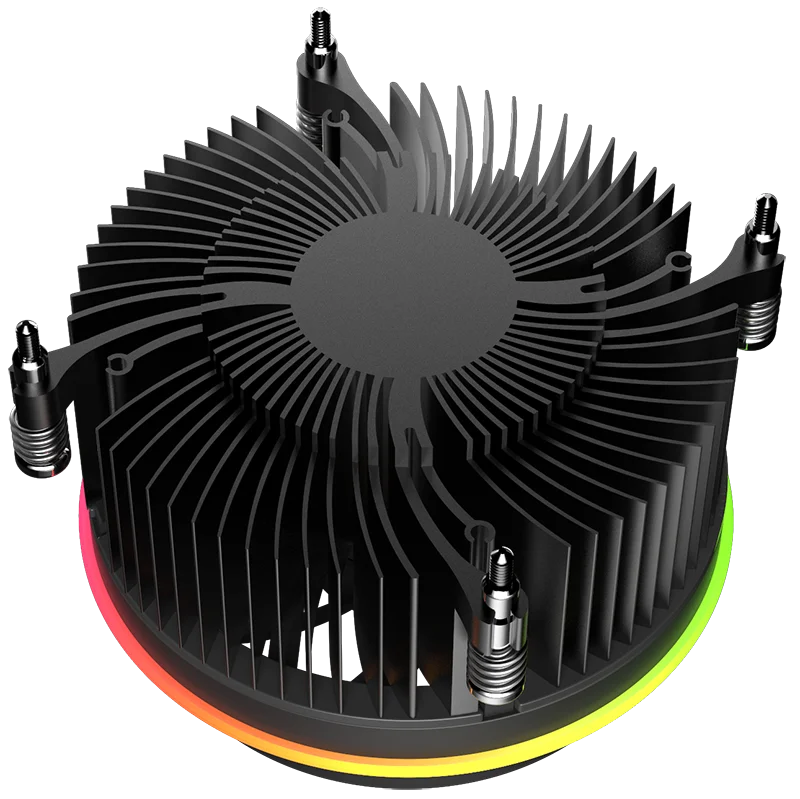 Darkflash shadow TOP FLOW CPU Cooler 3P 5vAURA SYNC TDP 280 Вт PWM 4pin с двойным кольцом светодиодный RGB