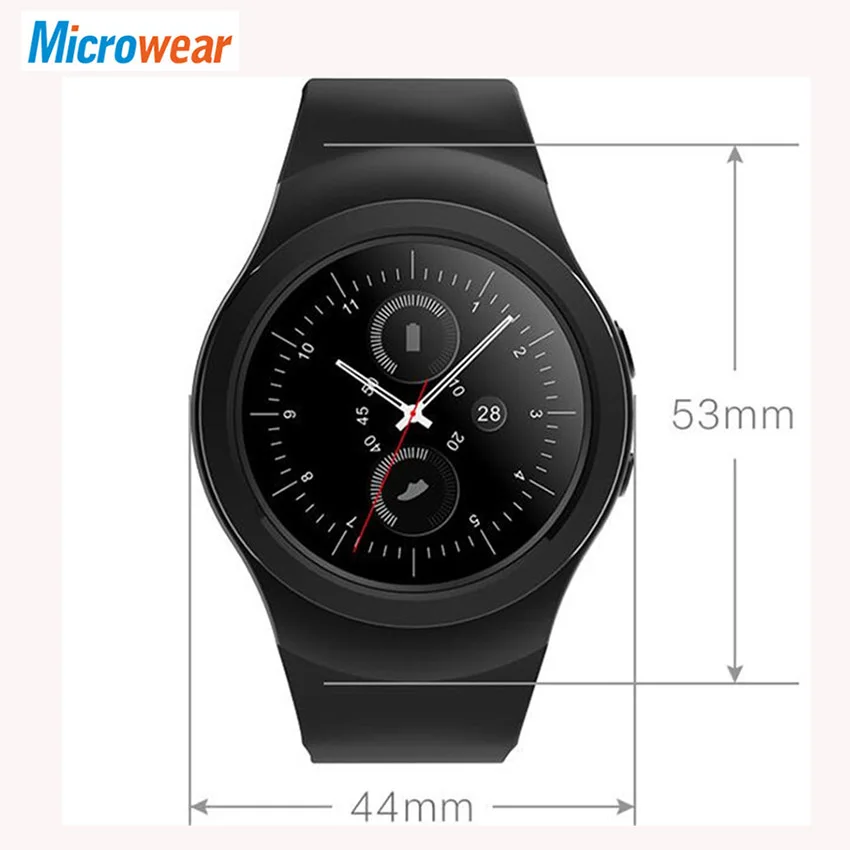 

AS2 Bluetooth Smart Watch Phone Rotating Bezel Clock Heart rate Monitor Pedometer Sleep Tracker Waterproof For iOS Android