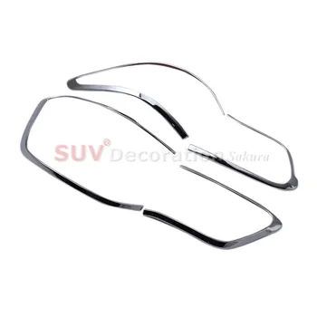 

Accessories New ABS Chrome Car Rear Light Lamp Cover Trim 4pcs for Jeep Compass 2017 2018 Accessories