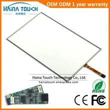 5 Wire 22 inch Resistive Touch Screen with Controller USB Touchscreen Glass For photo kiosk/Laptop