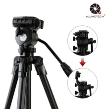 Aluminum Tripod 20″~40″Studio Stand For DSLR Camera Smart Phone Shooting Video
