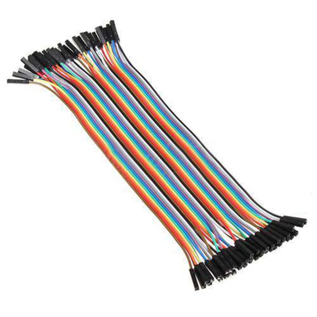 Топ предложения 10 см 2,54 мм Женский Dupont перемычку кабель для Arduino Макет