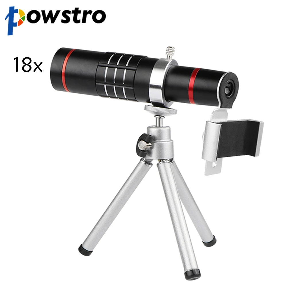 bilder für 18X Optischer Zoom Telefon Teleskop-kameraobjektiv POWSTRO Keine Dunklen ecken Mobile Teleskop Mit Ständer Für iPhone 6 7 Samsung Sony bilder für 18X Optischer Zoom Telefon Teleskop-kameraobjektiv POWSTRO Keine Dunklen ecken Mobile Teleskop Mit Ständer Für iPhone 6 7 Samsung Sony