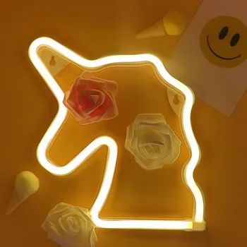 

TONGER Ins LED Neon Sign Neon Bulbs Sign Lamp Christmas Xmas Party Home Tall Decor Lighting Club Wedding Bedroom Decoration