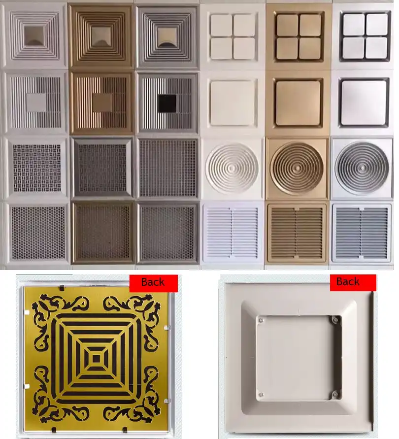 Premintehdw Aluminum Plastic Abs 30 30cm Square Fancy Wall