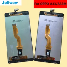 High quality For OPPO a33 a33M 5" LCD Display +Touch Screen Digitizer lcd Glass Assembly Replacement