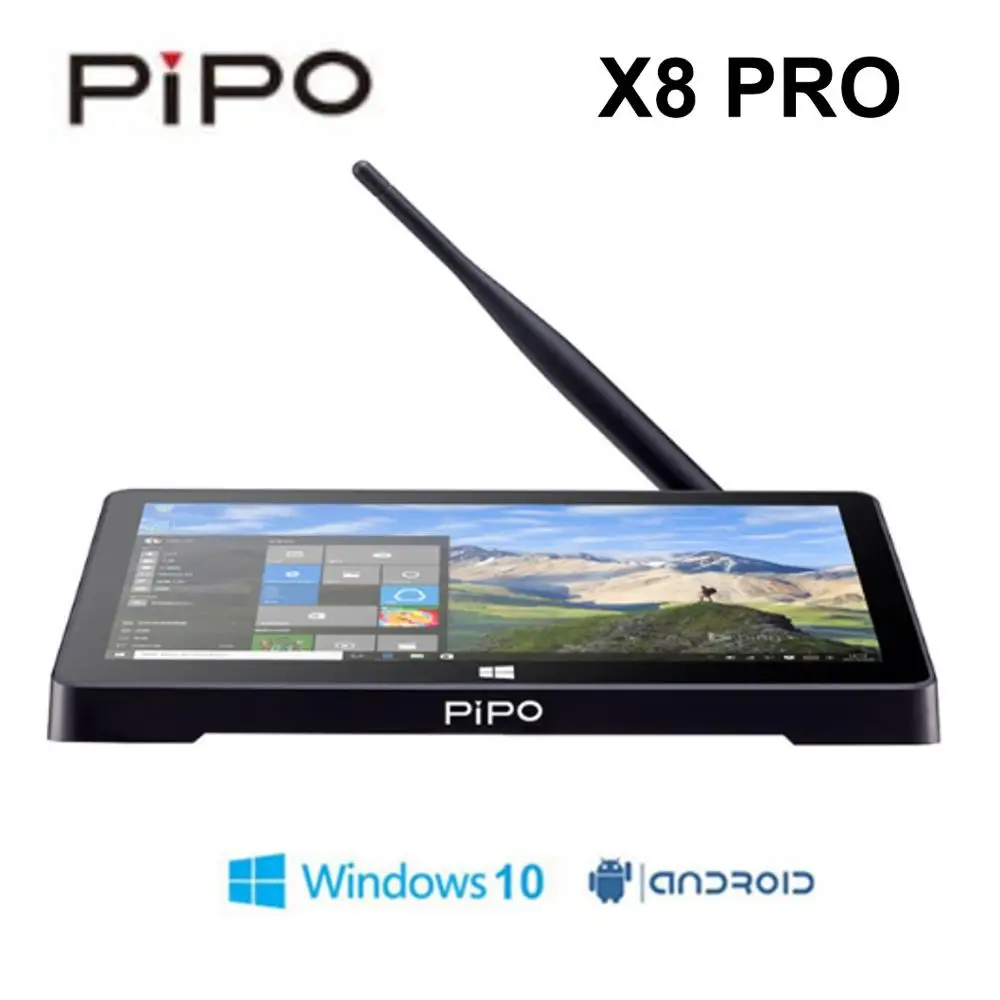 

PIPO X8 Pro Mini PC X8S Windows 10 OS HD Graphics Intel Z8350 Quad Core 2GB/32GB 7 Inch Screen Mini PC