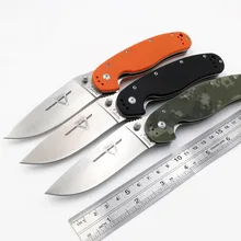 JSSQ крыса модель 1 складной нож AUS-8 лезвие боевой карманный нож Открытый Отдых EDC инструменты выживания Охота военные ножи OEM