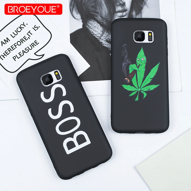 

Soft Ultra Thin Case For Samsung S7 S8 S9 Plus Note 9 A6 2018 J5 A5 J7 Case Matte Silicone Black Cover For Samsung S7 Edge S8 S9