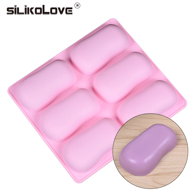 SILIKOLOVE Soap Molds Non stick Making Mold Silicone Handmade Craft