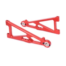 2PCS Alloy Front Lower Suspension Arm For Rc Hobby Model Car 1/10 Himoto Big Foot Monster Truck E10Mtl E10Mt E10Bp Hopup Parts
