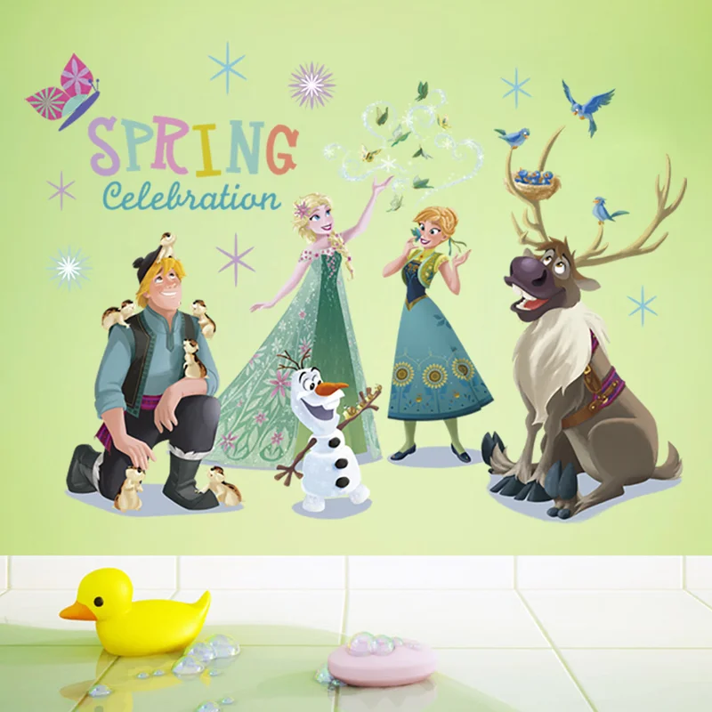 Disney cartoon sticker Frozen toy for children Elsa waterproof stickers children bedroom decoration pusheen sticker pegatinas Disney cartoon sticker Frozen toy for children Elsa waterproof stickers children bedroom decoration pusheen sticker pegatinas