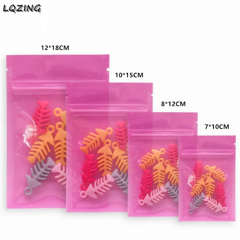 

mini zip bags 20pcs resealable small clear zip pack plastic organizer bag electronics/jewelry/small parts package