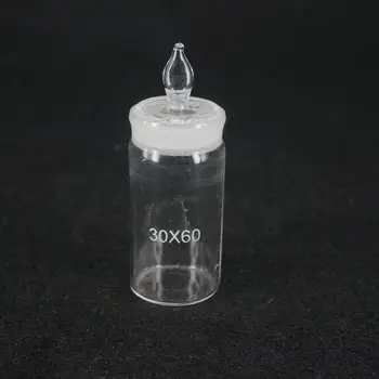 

30x60mm Glass Weighing Bottle In Low Form Glass Weighing Specific Gravity Bottle
