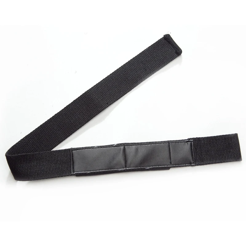 2 قطع الوزن رفع اليد أحزمة معصم المعصم يلف دعم الصالة الرياضية قفازات رفع الاثقال تدريب الأيدي المعصم عدم الانزلاق حامي أسود