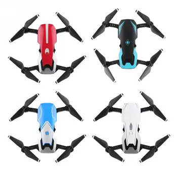 

4 Colors 2.4Ghz RC Foldable Drone FPV Selfie Quadcopter with 0.3MP Wifi Camera Altitude Hold Headless Mode Drone Helicopter