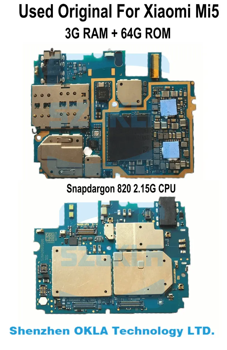 Xiaomi Mi5 mother board 3G RAM 64G ROM
