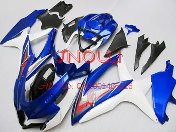 

Blue/White Y7 for SUZUKI GSXR600 R750 08-10 GSXR 600 GSXR600 GSXR750 GSX-R600 750 K8 08 09 10 2008 2009 2010 Fairing Kit