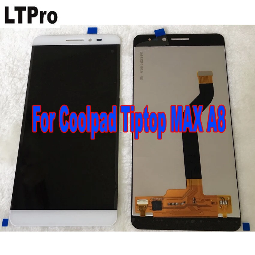 

LTPro High Quality Tested Working LCD Display Touch Screen Digitizer Assembly For Coolpad Tiptop MAX A8 A8-531 A8-930 A8-831