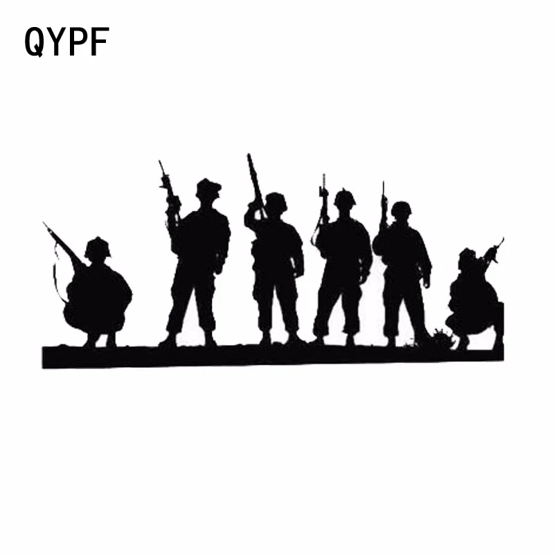 QYPF 13 5 см * 6 Стильные армейские наклейки для автомобиля|car sticker|car stylingfunny car |