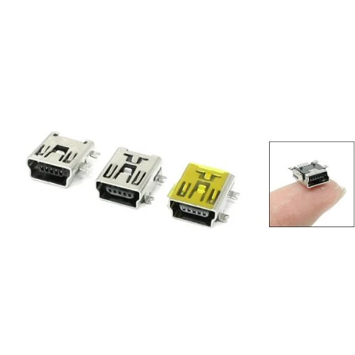 

High Quality 9 PCS Spare Part USB Mini 5Pin Female SMT Panel Mount Connectors