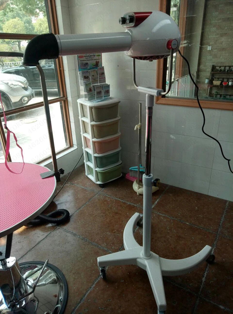 1800W PSD 918 PWD 919 старших Pet Shop собака Кот фен робот Уход за лошадьми стойка крепление